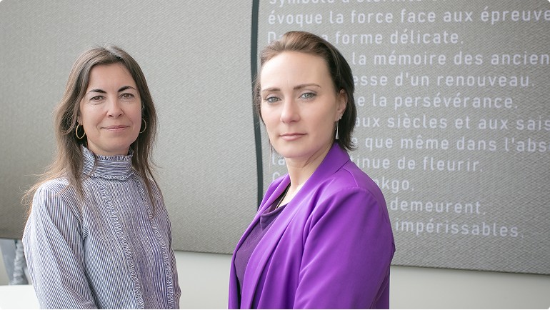 Vanessa, Stéphanie et leur équipe veillent à ce qu’un conseiller DELA rende visite aux proches dans les jours qui suivent les funérailles.